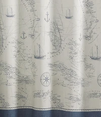 Tommy Bahama Caribbean Sea Shower Curtain