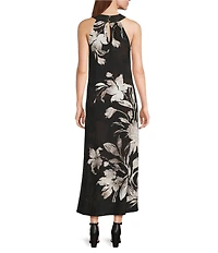 Tommy Bahama Carmela Bloom Beauty Halter Neck Midi Dress