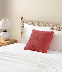Tommy Bahama Chain Basket Knit Square Decorative Pillow