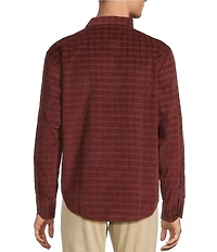 Tommy Bahama Check Island Cord Long Sleeve Woven Shirt