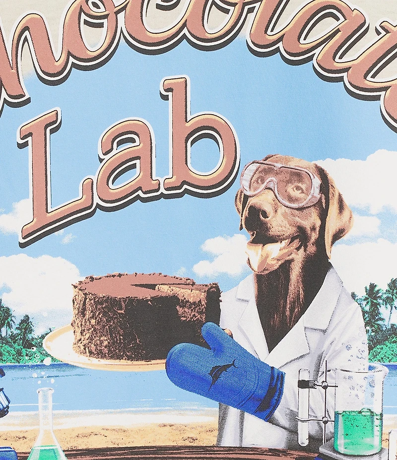 Tommy Bahama Chocolate Lab Short Sleeve T-Shirt