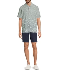 Tommy Bahama Coast Green Paradise Short Sleeve Polo Shirt