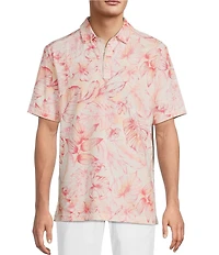 Tommy Bahama Coasta Vera Frond Escape Short Sleeve Polo Shirt