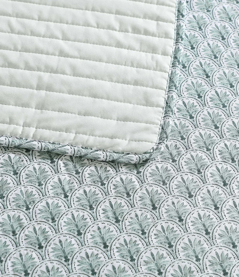 Tommy Bahama Coastal Batik Cotton Reversible Quilt Mini Set