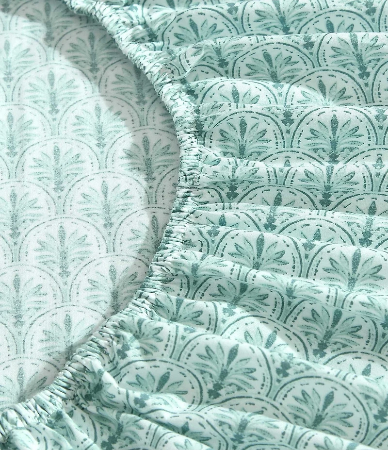 Tommy Bahama Coastal Batik Printed Cotton Sheet Set