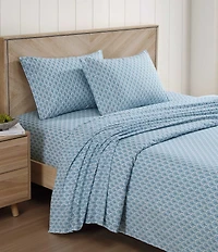 Tommy Bahama Coastal Batik Printed Cotton Sheet Set