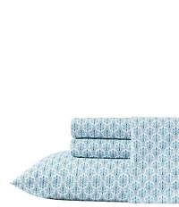 Tommy Bahama Coastal Batik Printed Cotton Sheet Set