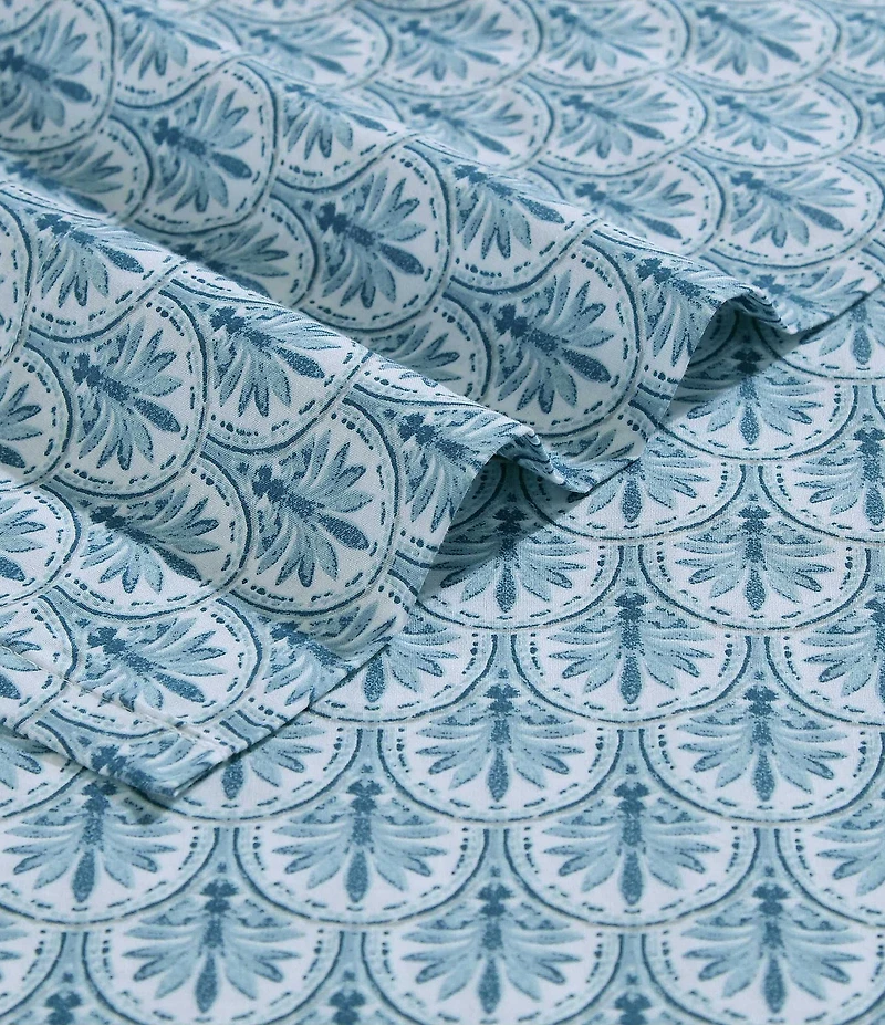 Tommy Bahama Coastal Batik Printed Cotton Sheet Set