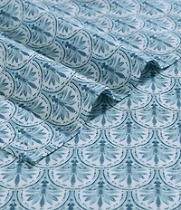 Tommy Bahama Coastal Batik Printed Cotton Sheet Set
