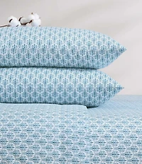 Tommy Bahama Coastal Batik Printed Cotton Sheet Set