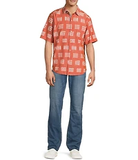 Tommy Bahama Coastal Ease Aqua Kay Short Sleeve Woven Shirt