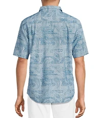 Tommy Bahama Coastal Ease Azul Falls Short Sleeve Woven Shirt