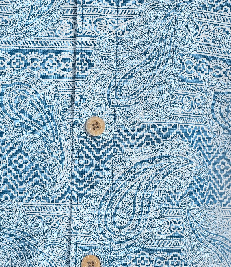 Tommy Bahama Coastal Ease Azul Falls Short Sleeve Woven Shirt