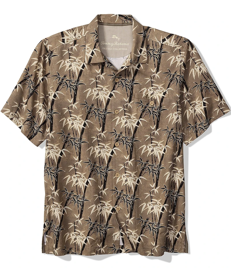 Tommy Bahama Coastal Ease Bamboo Meadows Short Sleeve Woven Shirt