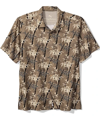 Tommy Bahama Coastal Ease Bamboo Meadows Short Sleeve Woven Shirt