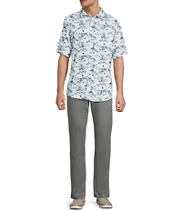 Tommy Bahama Coastal Ease Beachfront Paradise Short Sleeve Woven Shirt