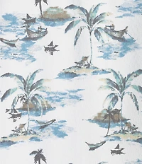 Tommy Bahama Coastal Ease Beachfront Paradise Short Sleeve Woven Shirt