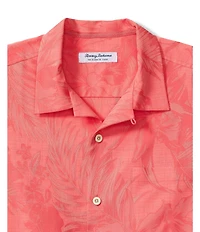 Tommy Bahama Coastal Ease Botanic Loom Short Sleeve Woven Camp Shirt
