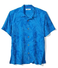 Tommy Bahama Coastal Ease Botanic Loom Short Sleeve Woven Camp Shirt