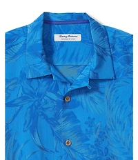 Tommy Bahama Coastal Ease Botanic Loom Short Sleeve Woven Camp Shirt