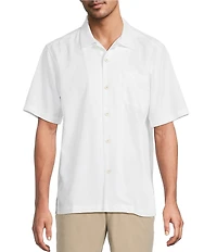 Tommy Bahama Coastal Ease Botanic Loom Short Sleeve Woven Camp Shirt