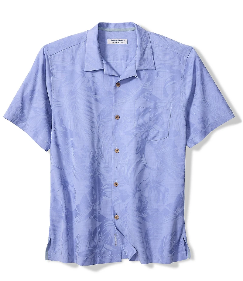 Tommy Bahama Coastal Ease Botanic Loom Short Sleeve Woven Camp Shirt