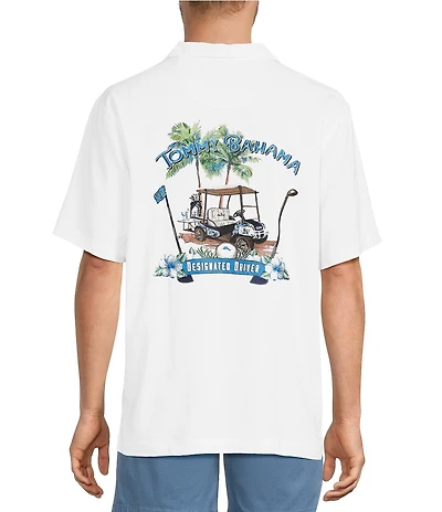 Tommy Bahama Coastal Ease Designated Driver Short Sleeve Woven Camp Shirt