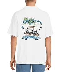 Tommy Bahama Coastal Ease Designated Driver Short Sleeve Woven Camp Shirt