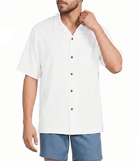 Tommy Bahama Coastal Ease Designated Driver Short Sleeve Woven Camp Shirt