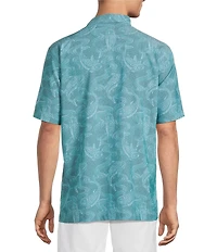 Tommy Bahama Coastal Ease Feeling Koi-Ful Short Sleeve Woven Shirt
