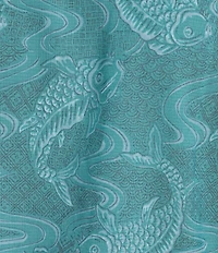 Tommy Bahama Coastal Ease Feeling Koi-Ful Short Sleeve Woven Shirt