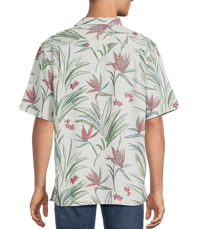 Tommy Bahama Coastal Ease Mariscala Blooms Short Sleeve Woven Shirt