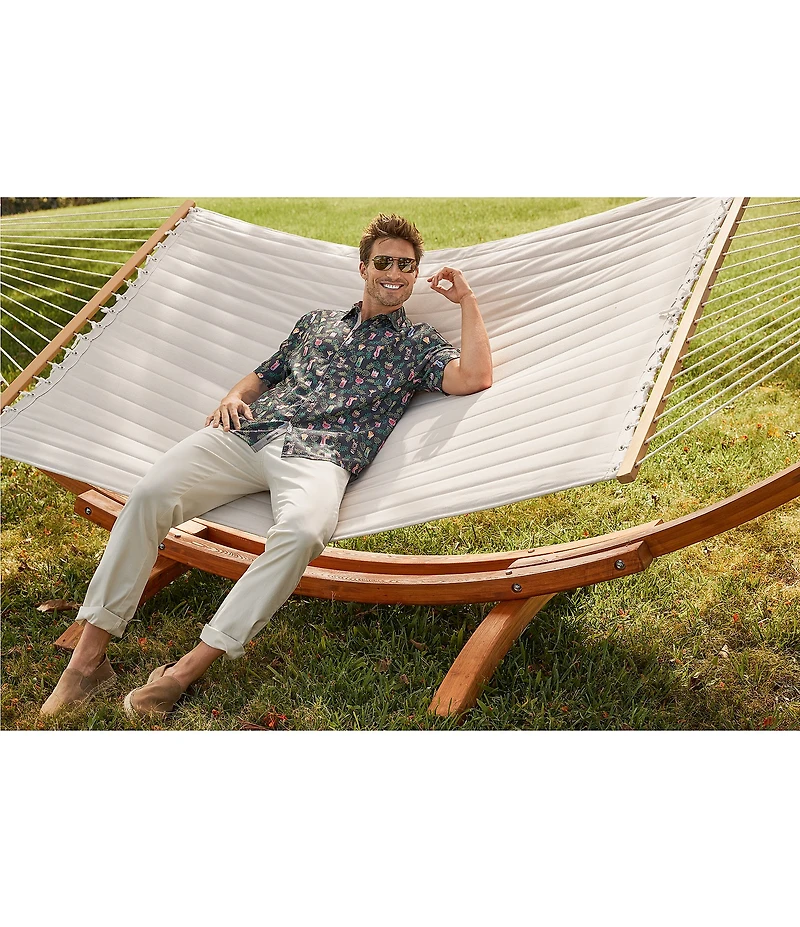 Tommy Bahama Coastal Ease Midnight Mojito Short Sleeve Woven Shirt