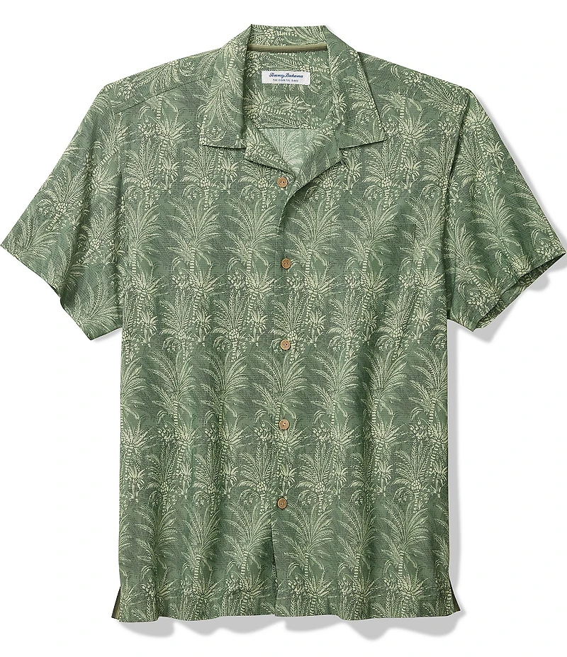 Tommy Bahama Coastal Ease Palm Court Short Sleeve Woven Camp Shirt
