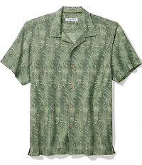 Tommy Bahama Coastal Ease Palm Court Short Sleeve Woven Camp Shirt