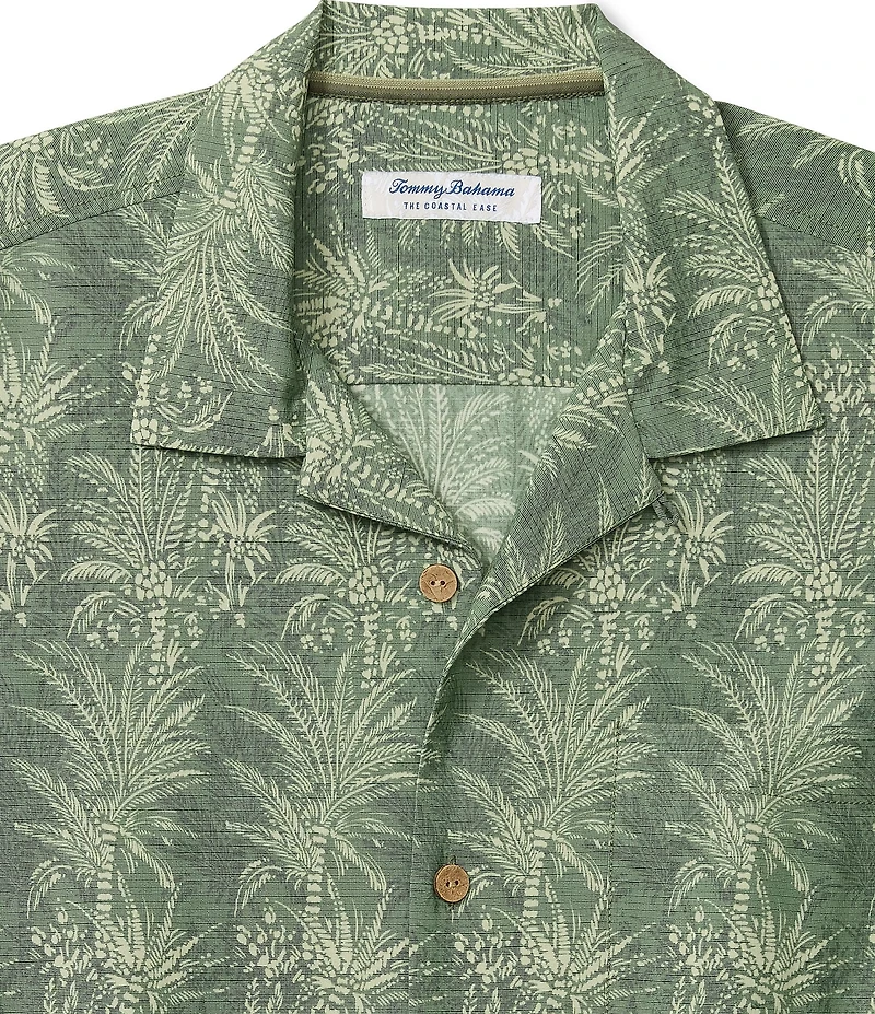 Tommy Bahama Coastal Ease Palm Court Short Sleeve Woven Camp Shirt