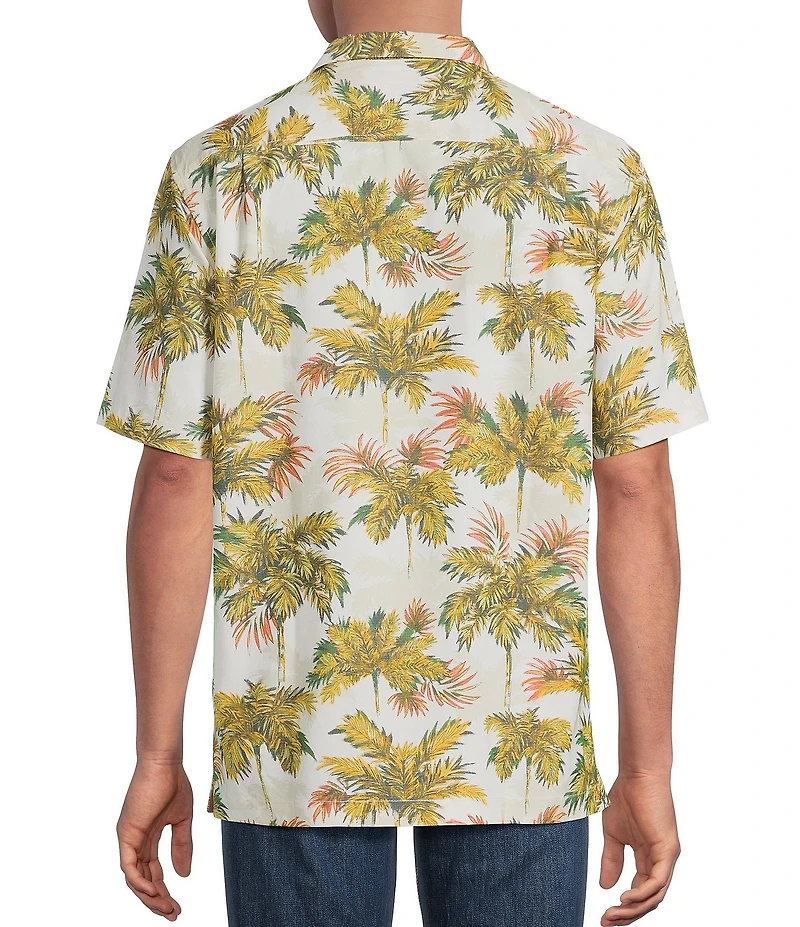Tommy Bahama Coastal Ease Palm Voyage Short Sleeve Woven Camp Shirt