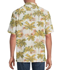 Tommy Bahama Coastal Ease Palm Voyage Short Sleeve Woven Camp Shirt