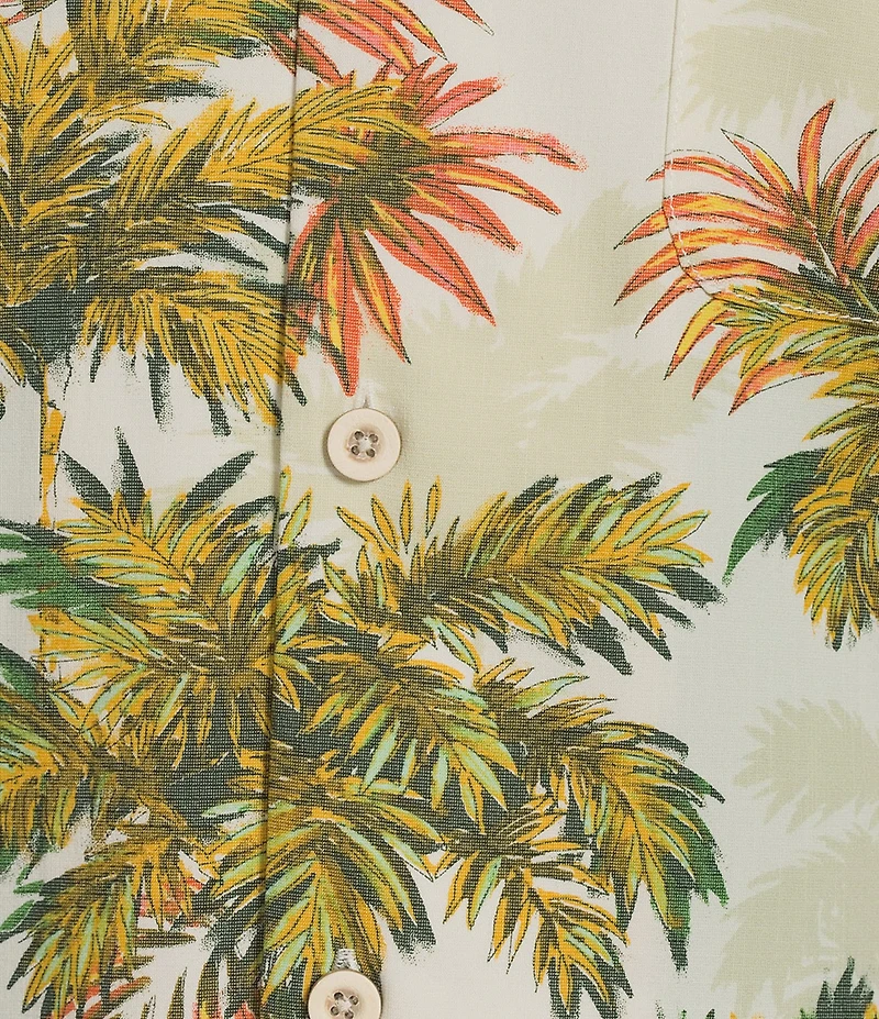 Tommy Bahama Coastal Ease Palm Voyage Short Sleeve Woven Camp Shirt