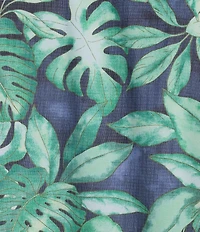 Tommy Bahama Coastal Ease Tropic Fringe Short Sleeve Woven Camp Shirt