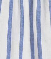Tommy Bahama Coastalina Linen Long Sleeve Coordinating Tie Front Top