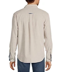Tommy Bahama Coastline Cord Heather Bay Long Sleeve Woven Shirt
