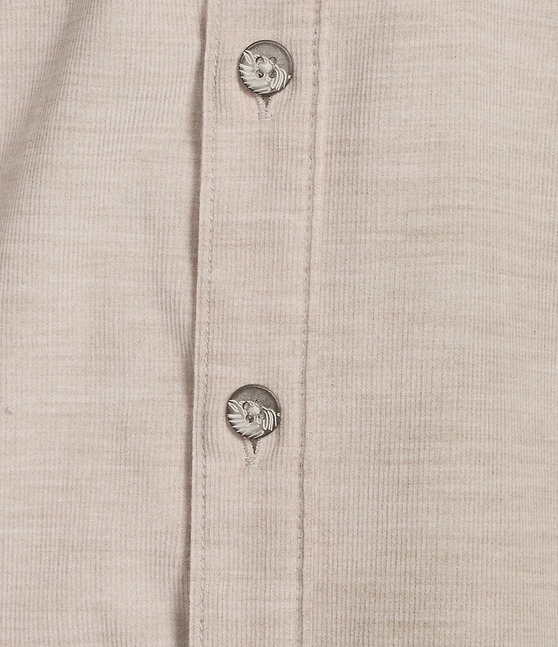 Tommy Bahama Coastline Cord Heather Bay Long Sleeve Woven Shirt