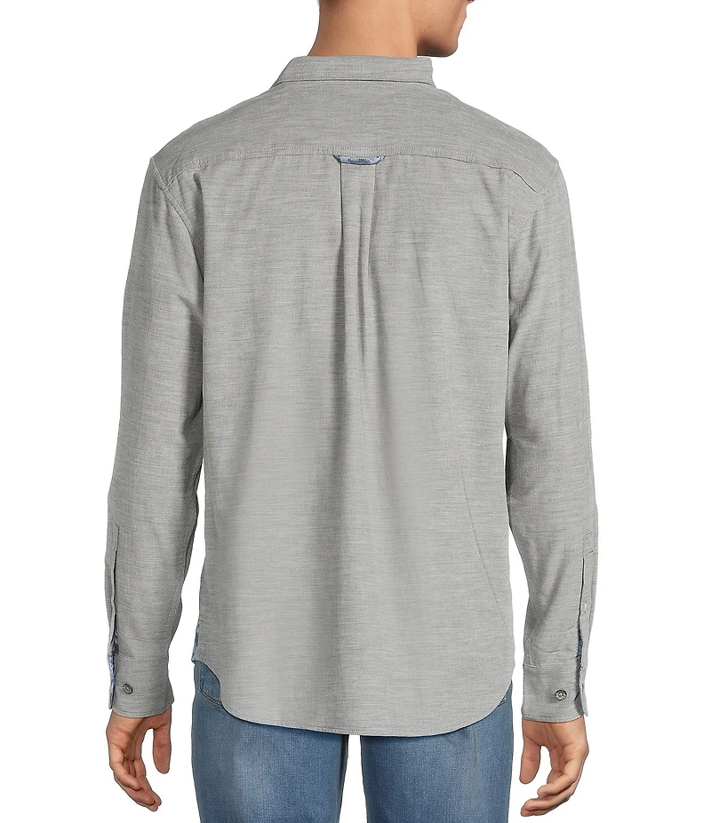Tommy Bahama Coastline Cord Heather Bay Long Sleeve Woven Shirt