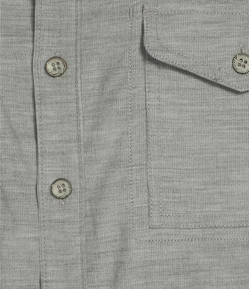 Tommy Bahama Coastline Cord Heather Bay Long Sleeve Woven Shirt
