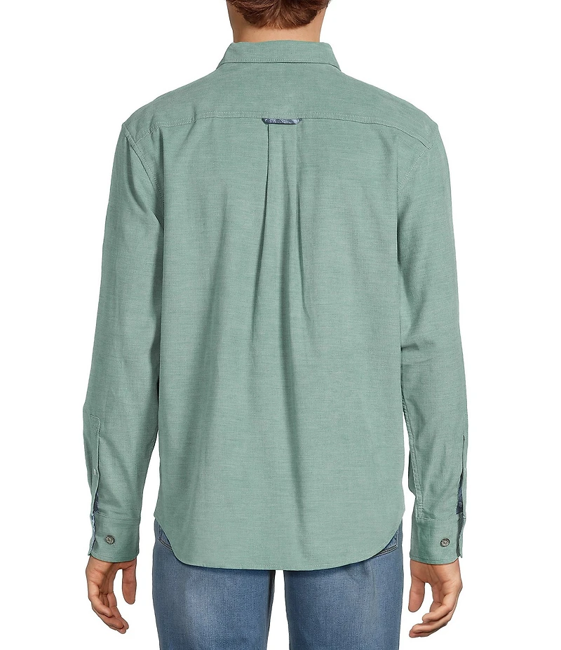 Tommy Bahama Coastline Cord Heather Bay Long Sleeve Woven Shirt