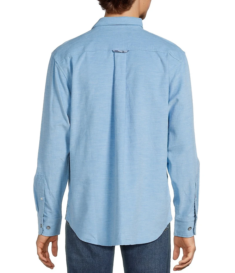 Tommy Bahama Coastline Cord Heather Bay Long Sleeve Woven Shirt