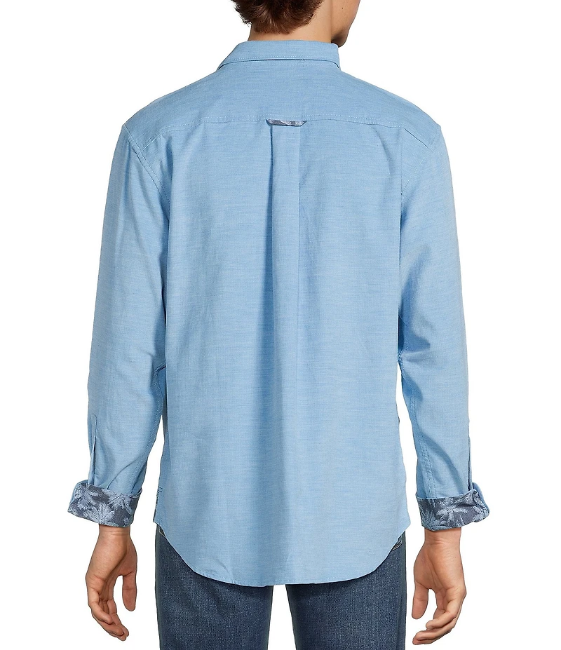 Tommy Bahama Coastline Cord Heather Bay Long Sleeve Woven Shirt