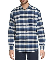 Tommy Bahama Coastline Cord Mojave Blues Long Sleeve Woven Shirt