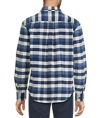 Tommy Bahama Coastline Cord Mojave Blues Long Sleeve Woven Shirt